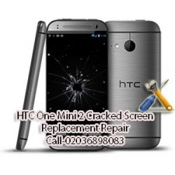 HTC One Mini 2 Cracked Screen Replacement Repair